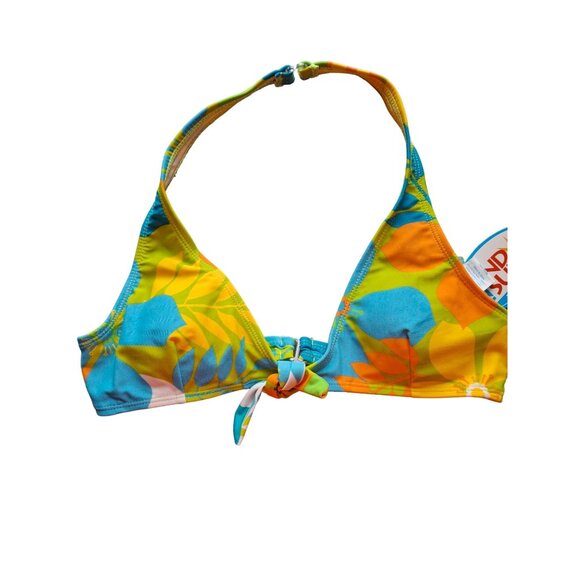 Sand N Sun Womens Two-Piece Bikini M Tropical Floral Swimsuit Beach Resort - Picture 1 of 10